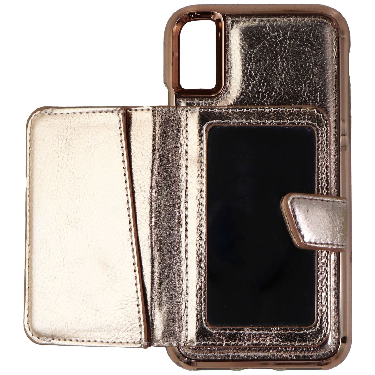 Case-Mate Compact Mirror Case for iPhone Xs/X - Rose Gold Cell Phone - Cases, Covers & Skins Case-Mate - Simple Cell Bulk Wholesale Pricing - USA Seller