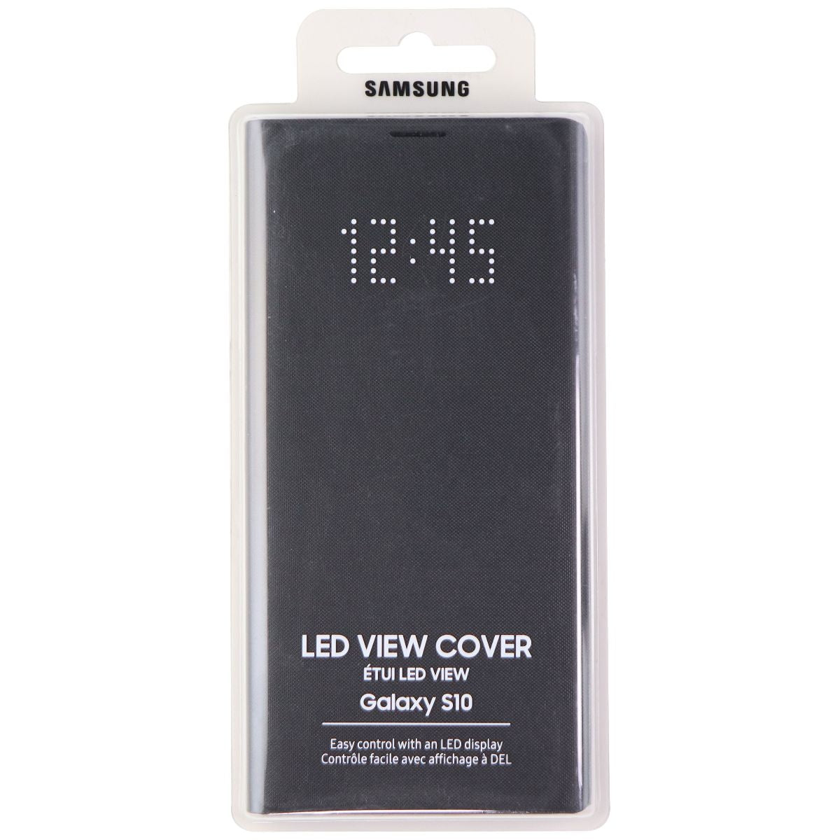 Samsung LED View Cover Hard Case for Samsung Galaxy S10 - Black (EF-NG973) Cell Phone - Cases, Covers & Skins Samsung - Simple Cell Bulk Wholesale Pricing - USA Seller