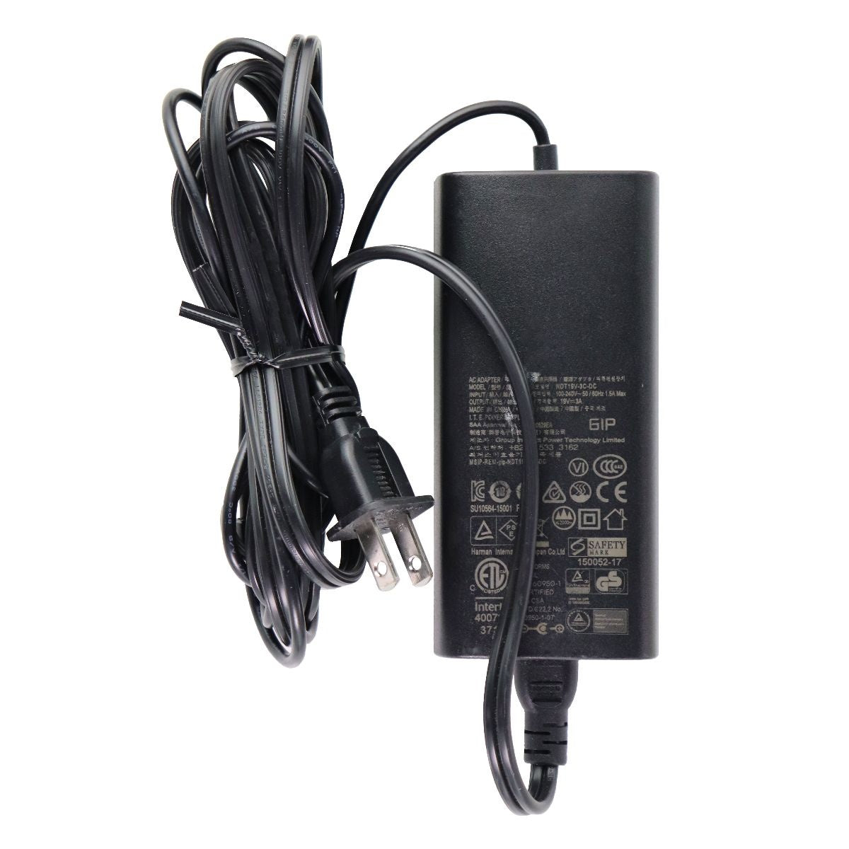 JBL AC Adapter (19V/3A) Wall Charger/Power Supply - Black (NDT19V-3C-DC) Multipurpose Batteries & Power - Multipurpose AC to DC Adapters JBL - Simple Cell Bulk Wholesale Pricing - USA Seller
