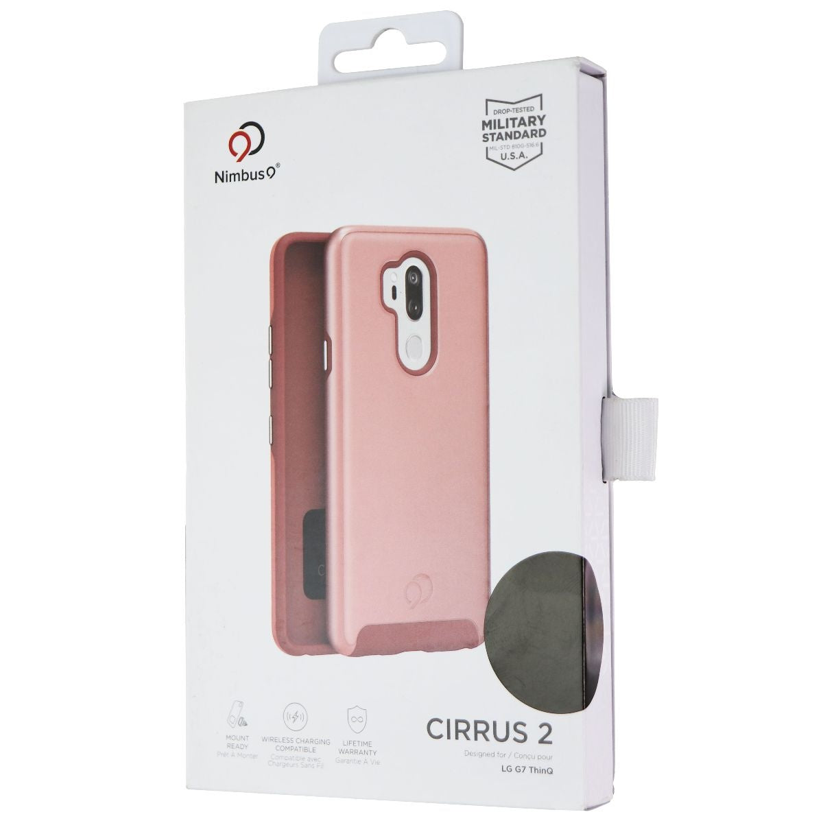 Nimbus9 (LGG7-N9CI2-RG) Cirrus 2 Case for LG G7 ThinQ - Rose Gold Cell Phone - Cases, Covers & Skins Nimbus9 - Simple Cell Bulk Wholesale Pricing - USA Seller