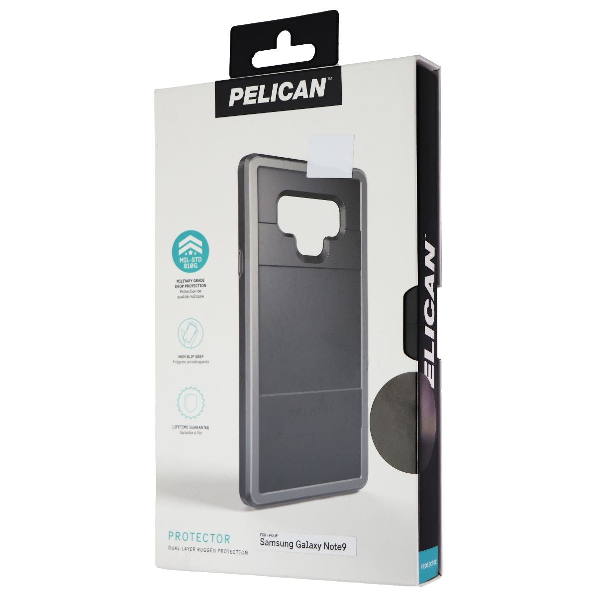 Pelican Protector Series Hard Case for Samsung Galaxy Note9 - Black/ Gray Cell Phone - Cases, Covers & Skins Pelican - Simple Cell Bulk Wholesale Pricing - USA Seller
