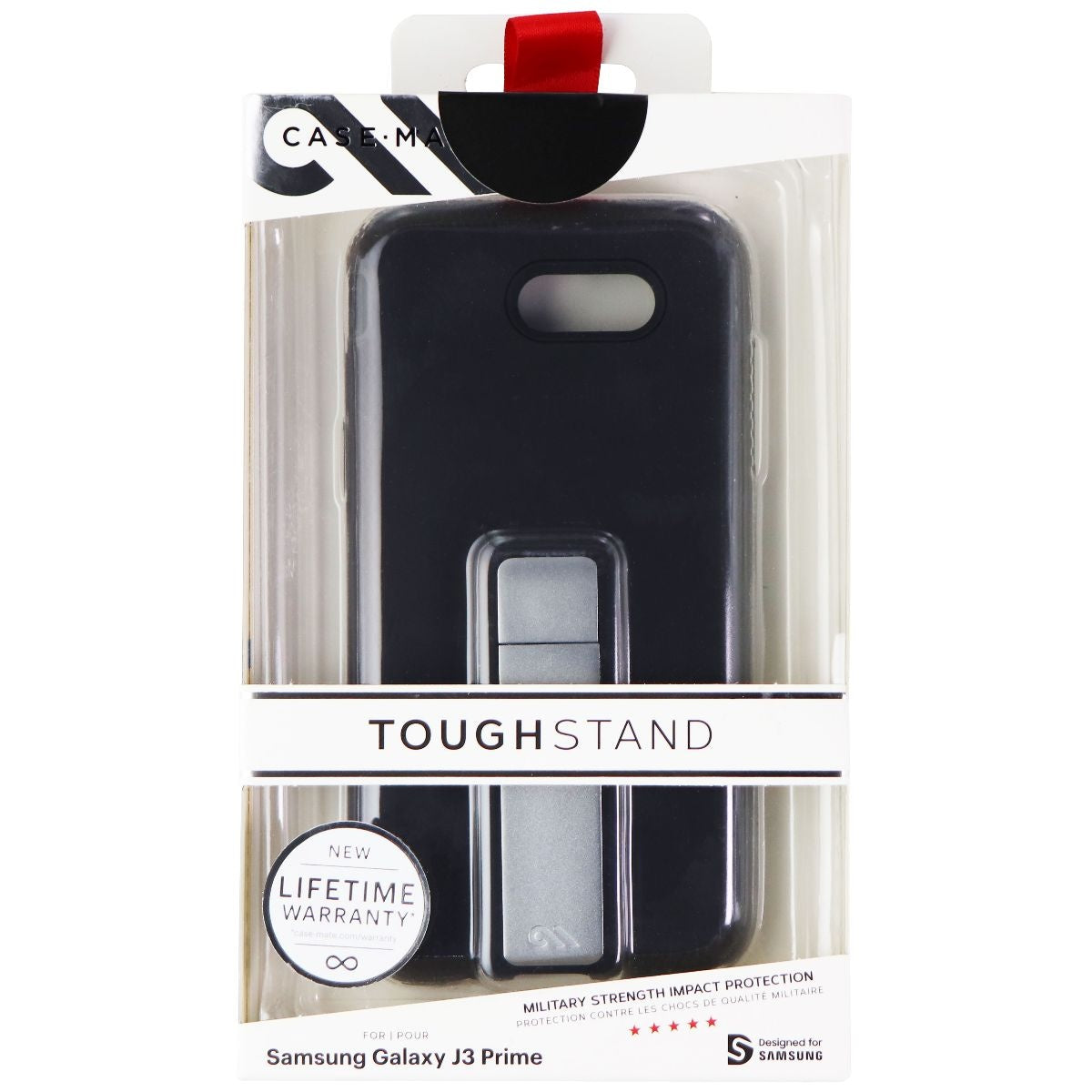 Case-Mate Tough Stand Case for Samsung Galaxy J3 / Galaxy J3 Prime - Black Cell Phone - Cases, Covers & Skins Case-Mate - Simple Cell Bulk Wholesale Pricing - USA Seller