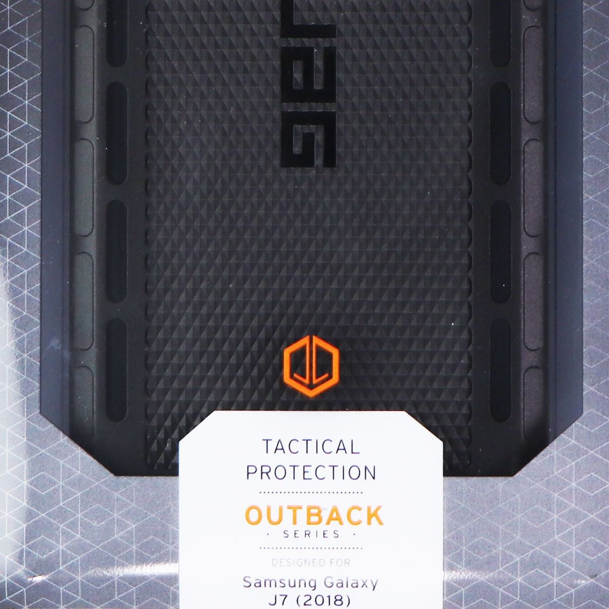 UAG Outback Series Tactical Protective Case for Samsung Galaxy J7 2018 - Black Cell Phone - Cases, Covers & Skins Urban Armor Gear - Simple Cell Bulk Wholesale Pricing - USA Seller