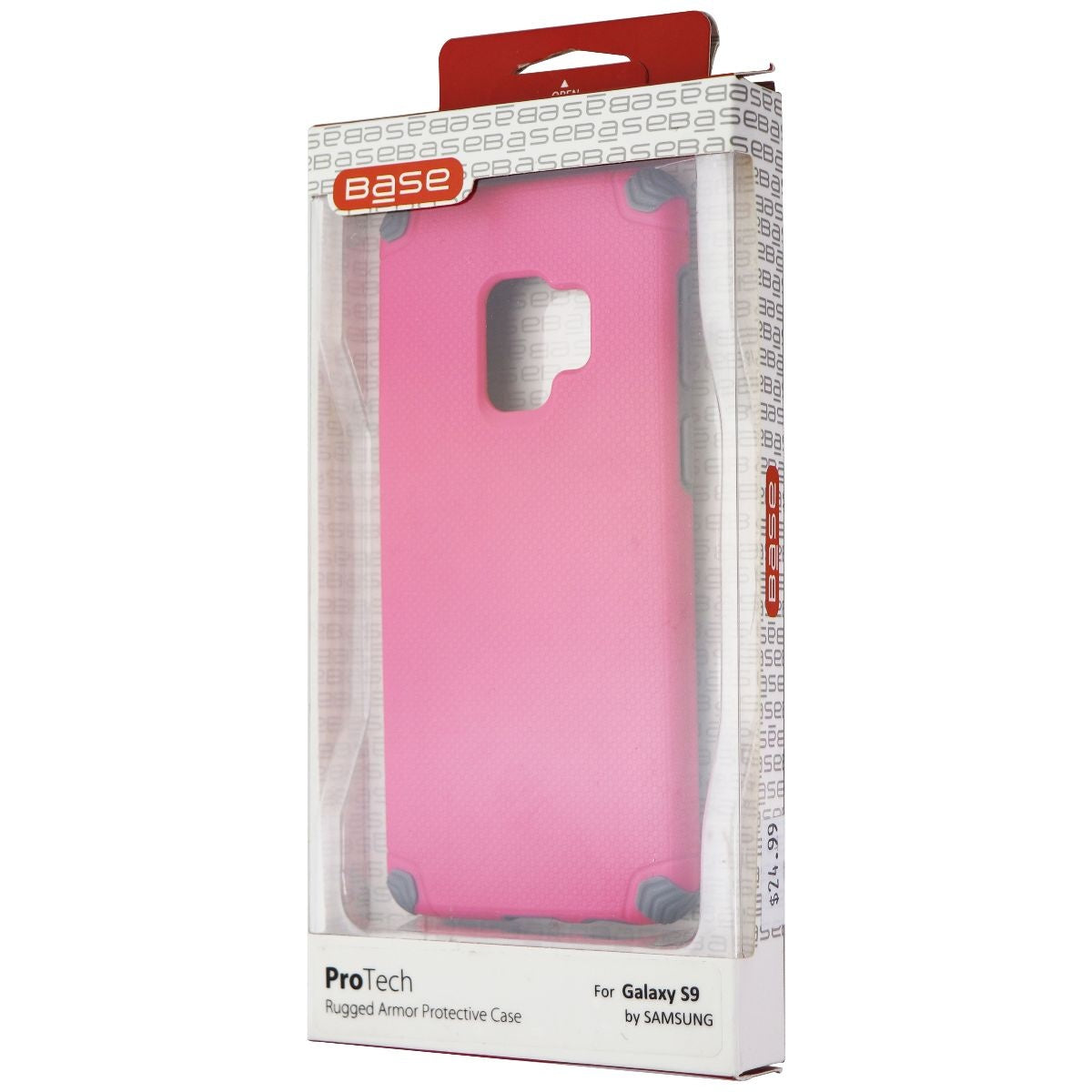 Base Pro Tech Rugged Armor Protective Case for Galaxy S9 - Pink Cell Phone - Cases, Covers & Skins Base - Simple Cell Bulk Wholesale Pricing - USA Seller