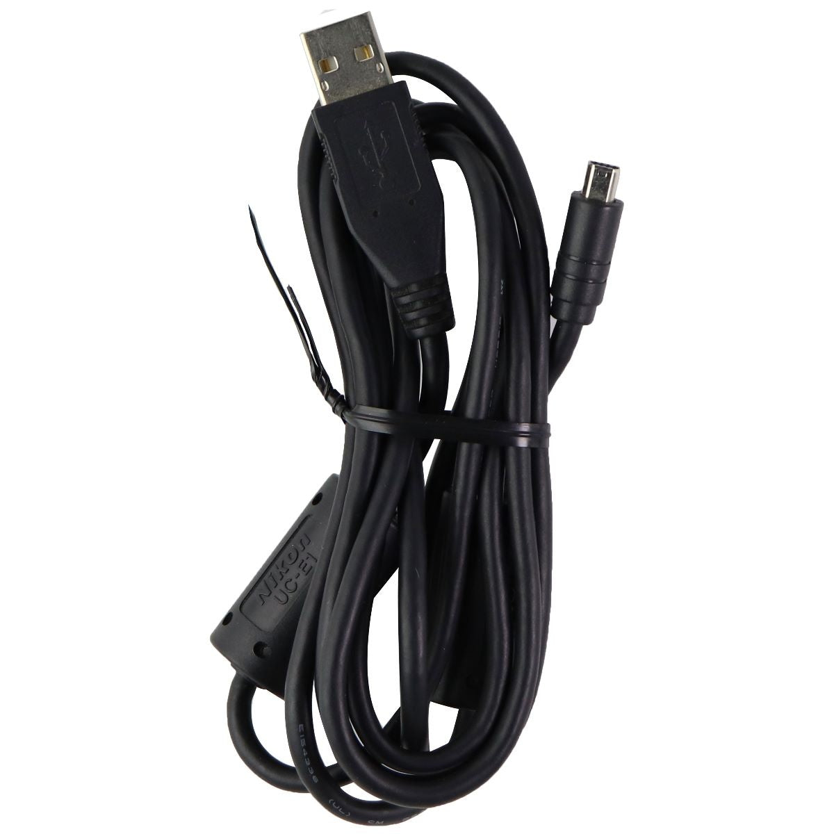 Nikon OEM Camera Cable (UC-E1) USB Data cable - Black Cell Phone - Cables & Adapters Nikon - Simple Cell Bulk Wholesale Pricing - USA Seller