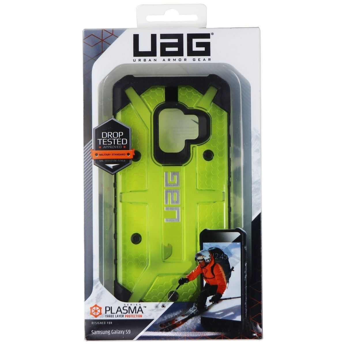 Urban Armor Gear Plasma Series Case for Samsung Galaxy S9 - Citron Yellow Cell Phone - Cases, Covers & Skins Urban Armor Gear - Simple Cell Bulk Wholesale Pricing - USA Seller