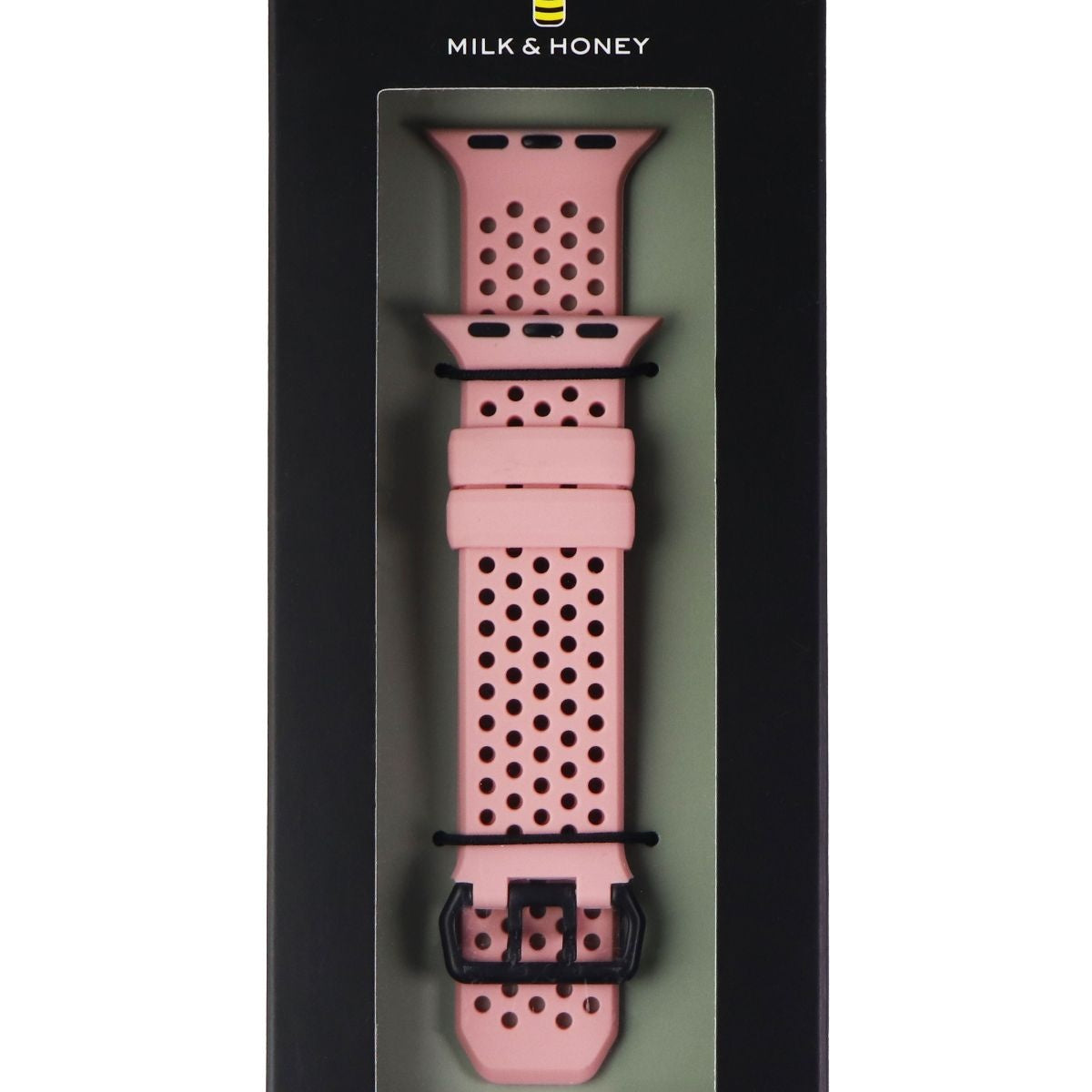 Milk & Honey Replacement Band for Apple Watch (38mm & 40mm Sizes) - Pink Smart Watch Accessories - Watch Bands Milk & Honey - Simple Cell Bulk Wholesale Pricing - USA Seller