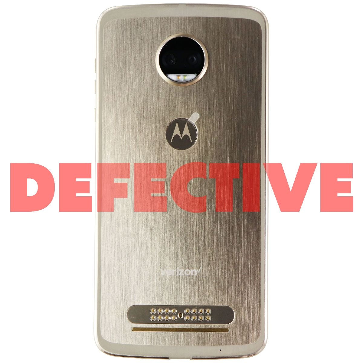 Motorola Moto Z2 Force (XT1789-01) Verizon Only - 64GB / Gold/White Cell Phones & Smartphones Motorola - Simple Cell Bulk Wholesale Pricing - USA Seller
