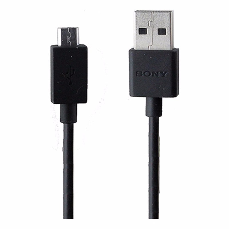 Sony (UCB16) Charge & Sync Cable for Micro USB Devices - Black Cell Phone - Cables & Adapters Sony - Simple Cell Bulk Wholesale Pricing - USA Seller