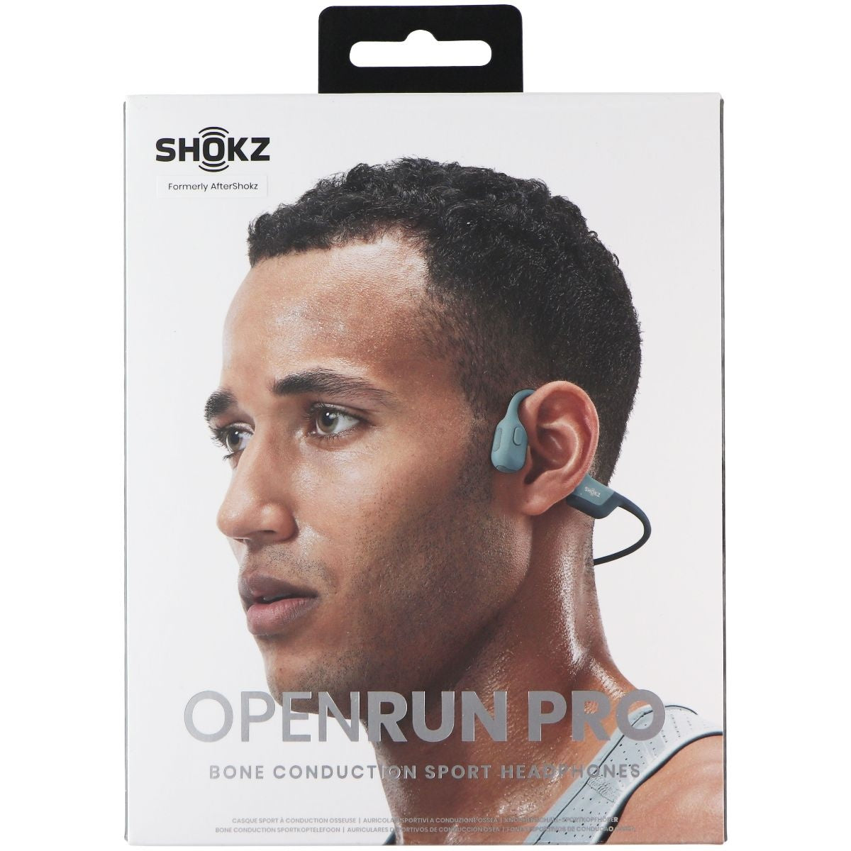 SHOKZ OpenRun Pro Bone Conduction Sport Headphones - Blue Portable Audio - Headphones SHOKZ - Simple Cell Bulk Wholesale Pricing - USA Seller
