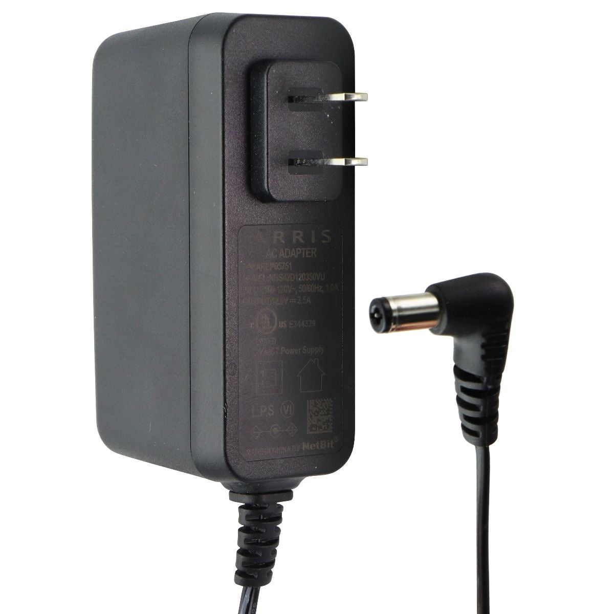 Arris (12V/3.5A) AC Adapter Wall Charger - Black (NBS42D120350VU) Multipurpose Batteries & Power - Multipurpose AC to DC Adapters Arris - Simple Cell Bulk Wholesale Pricing - USA Seller
