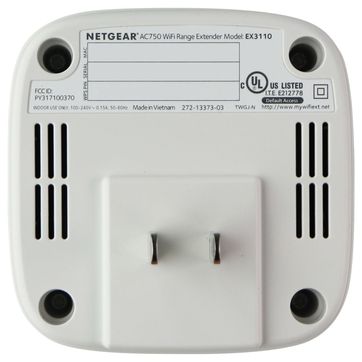 NETGEAR - AC750 Dual-Band Wi-Fi Range Extender (EX3110) Networking - Boosters, Extenders & Antennas Netgear - Simple Cell Bulk Wholesale Pricing - USA Seller