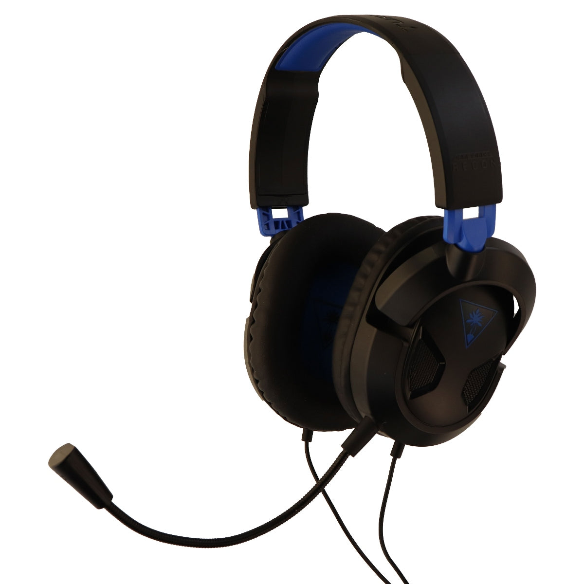 Ear Force Recon 50p Stereo Gaming Headset (Xbox One, PS4, Mac, PC) - Blue Black Cell Phone - Headsets Turtle Beach - Simple Cell Bulk Wholesale Pricing - USA Seller