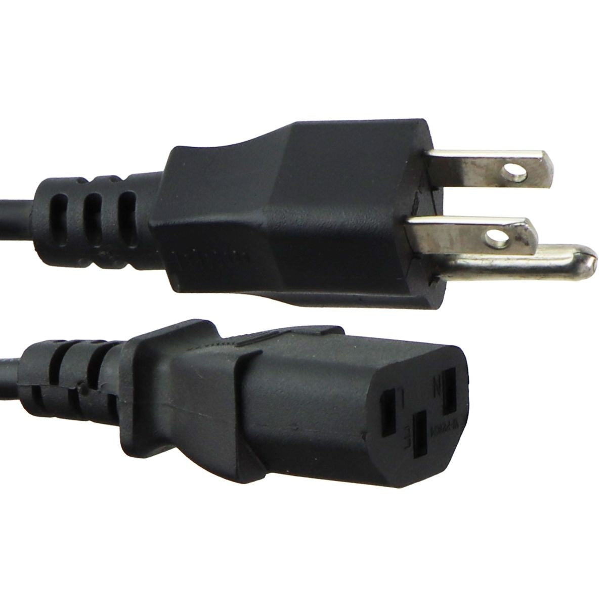 Replacement 10A/250V IEC 3-Prong Power Cord - Black Multipurpose Batteries & Power - Multipurpose AC to DC Adapters Unbranded - Simple Cell Bulk Wholesale Pricing - USA Seller