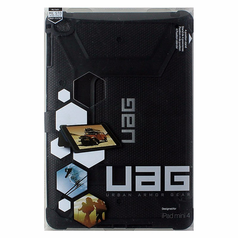 Urban Armor Gear Composite Folio Case for iPad Mini 4 - Black iPad/Tablet Accessories - Cases, Covers, Keyboard Folios Urban Armor Gear - Simple Cell Bulk Wholesale Pricing - USA Seller
