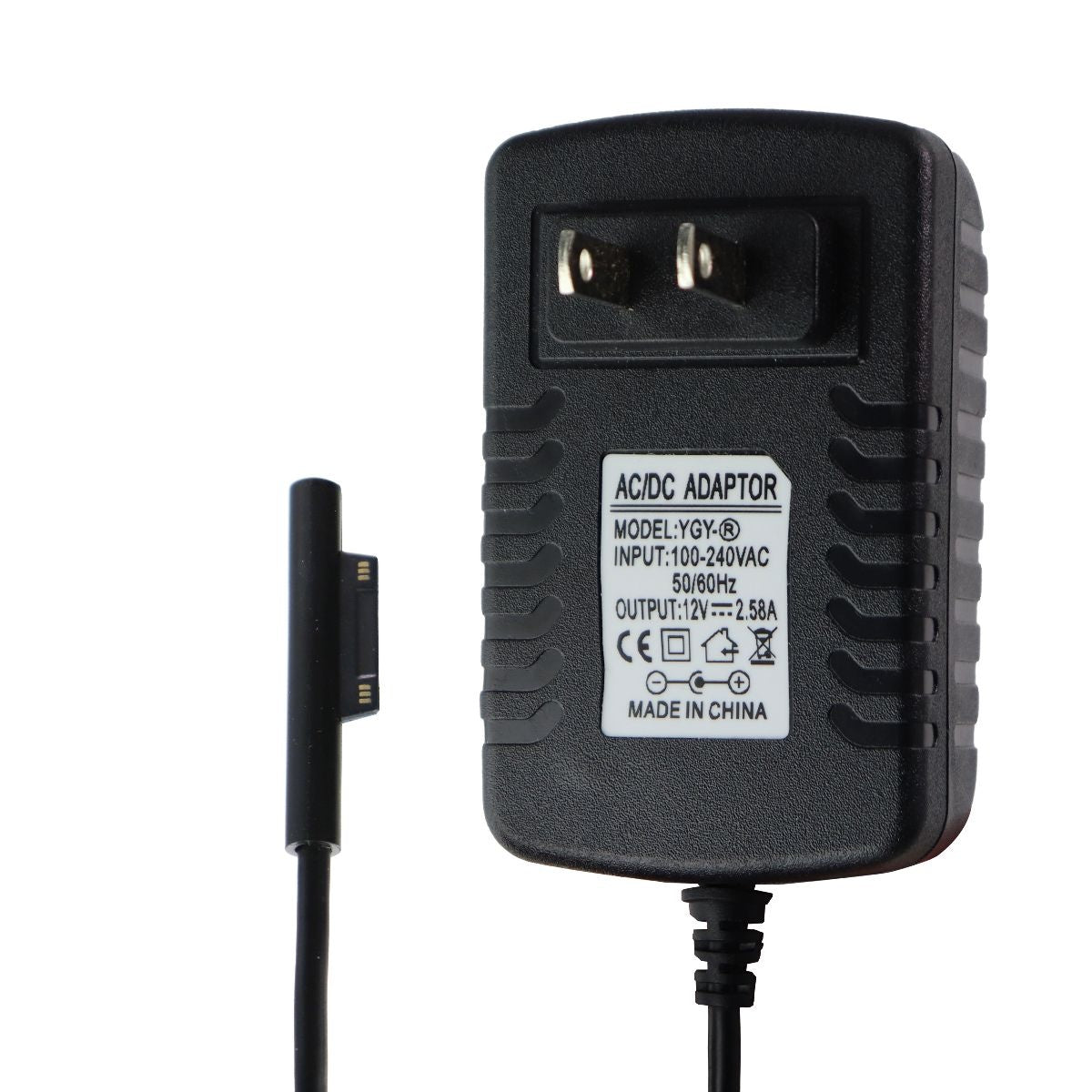 AC/DC (12V/2.58A) Wall Adaptor Power Supply (3.5ft) YGY-R - Black Multipurpose Batteries & Power - Multipurpose AC to DC Adapters Unbranded - Simple Cell Bulk Wholesale Pricing - USA Seller