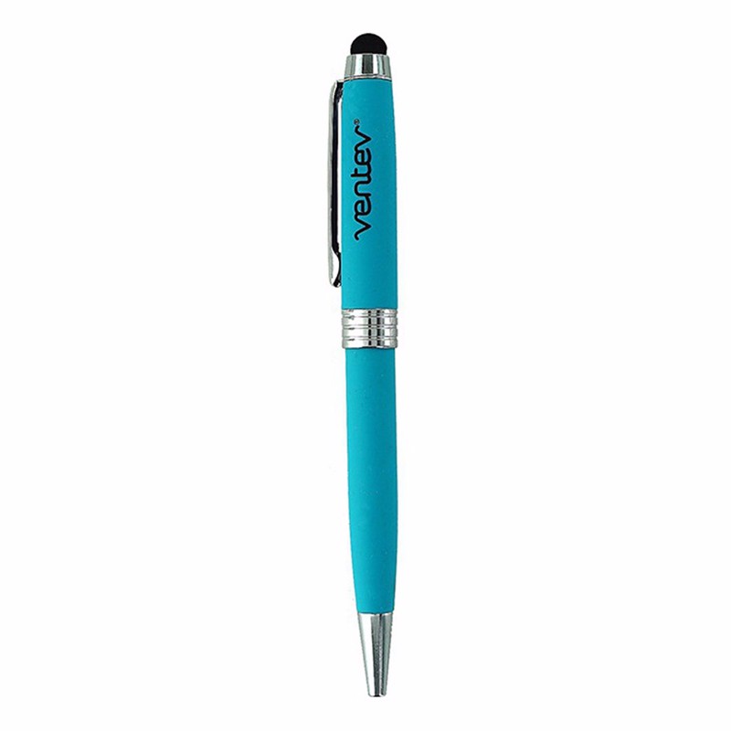 Ventev Stylus Pro All-in-one Stylus + Pen Combo Blue Cell Phone - Styluses Ventev - Simple Cell Bulk Wholesale Pricing - USA Seller