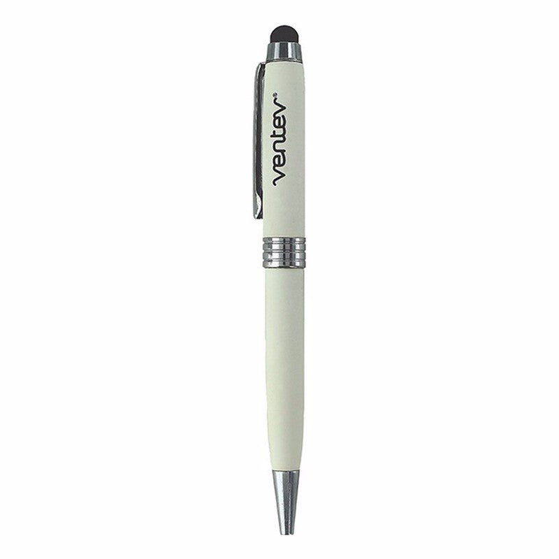 Ventev Stylus Pro All-in-one Stylus + Pen Combo White Cell Phone - Styluses Ventev - Simple Cell Bulk Wholesale Pricing - USA Seller
