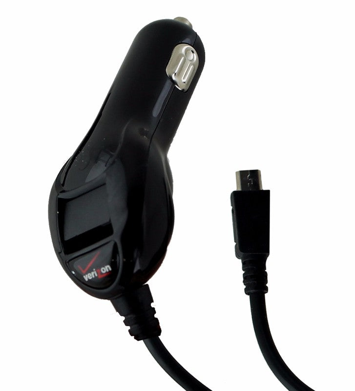 Verizon Wireless Car Charger with Micro-USB Connector + Extra USB - Black Cell Phone - Chargers & Cradles Verizon - Simple Cell Bulk Wholesale Pricing - USA Seller