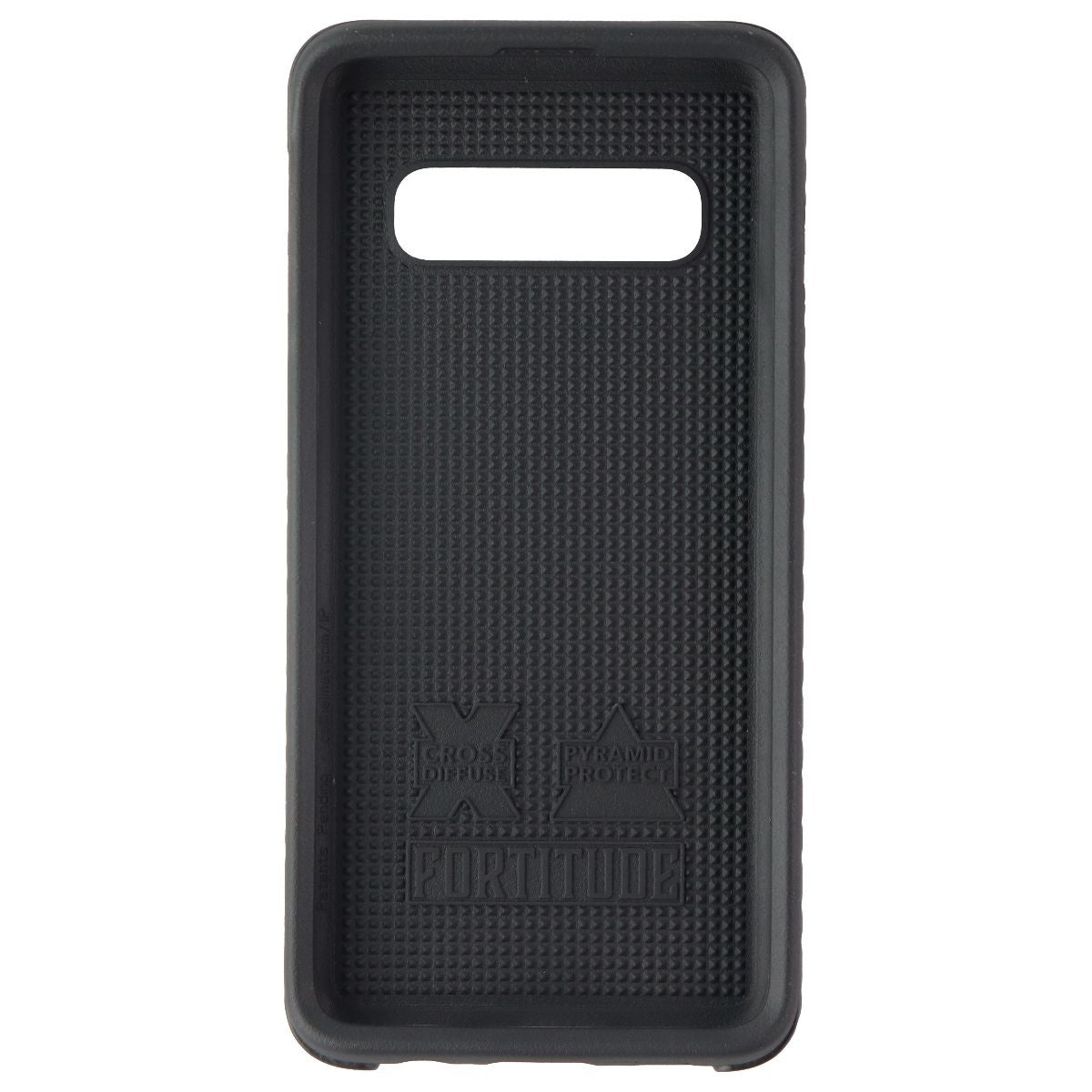 cellhelmet Fortitude Series Onyx Black Dual Layer Case for Samsung Galaxy S10 Cell Phone - Cases, Covers & Skins CellHelmet - Simple Cell Bulk Wholesale Pricing - USA Seller