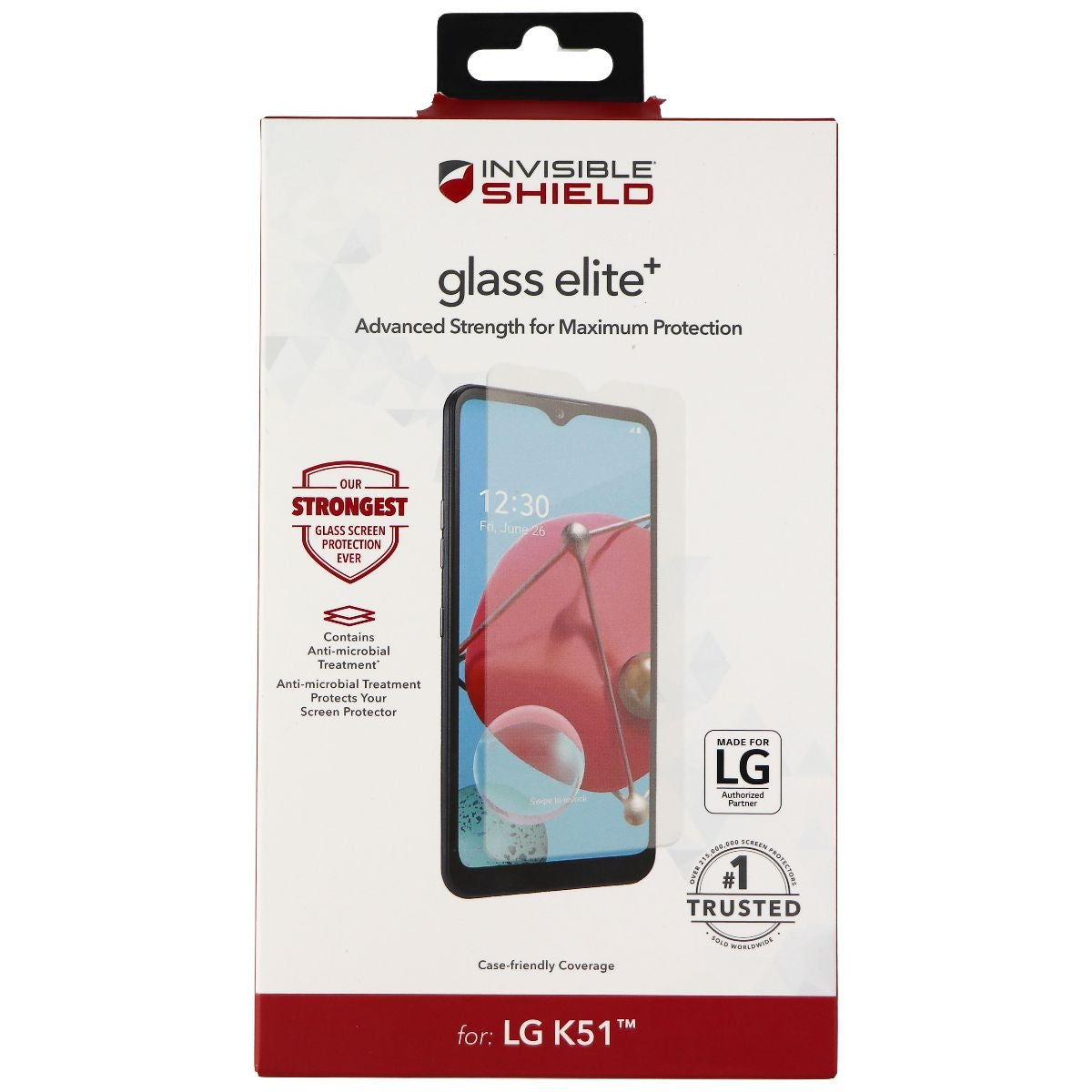 ZAGG InvisibleShield (Glass Elite+) Screen Protector for LG K51 Smartphone Cell Phone - Screen Protectors Zagg - Simple Cell Bulk Wholesale Pricing - USA Seller