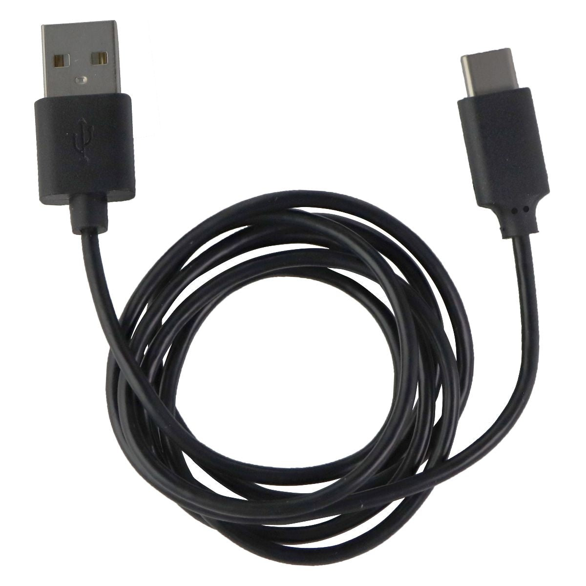 Key 2.0 USB-A to USB-C 3ft. Cable with 480Mbps Data Transfer - Black Cell Phone - Cables & Adapters Key - Simple Cell Bulk Wholesale Pricing - USA Seller