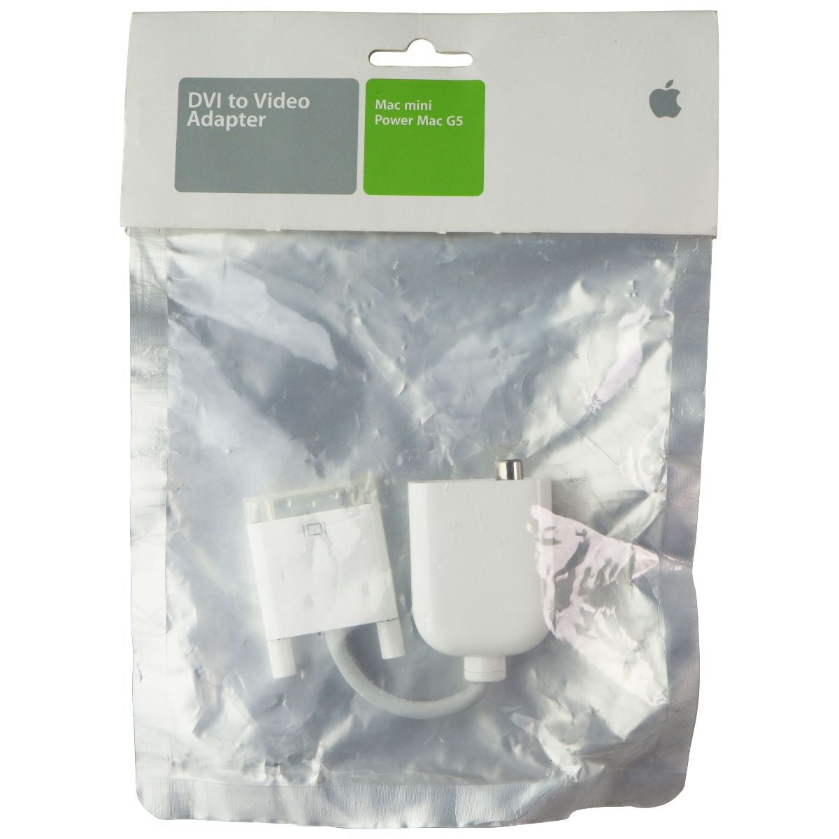 Apple OEM DVI To Video Adapter (M9267G/A) - White Computer/Network - Monitor/AV Cables & Adapters Apple - Simple Cell Bulk Wholesale Pricing - USA Seller
