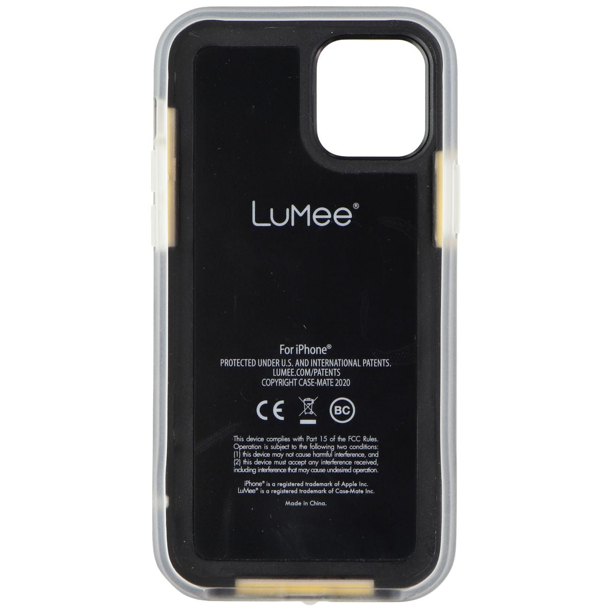 Case-Mate LuMee Halo Series LED Case for iPhone 12 Pro / 12 - Gold Cell Phone - Cases, Covers & Skins Case-Mate - Simple Cell Bulk Wholesale Pricing - USA Seller