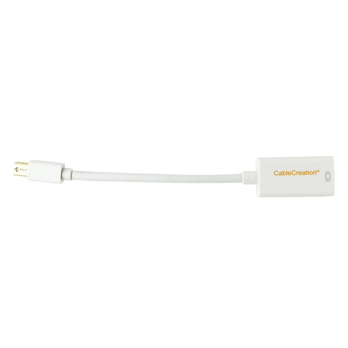CableCreation Mini DisplayPort to Female HDMI Adapter - White Computer/Network - Monitor/AV Cables & Adapters CableCreation - Simple Cell Bulk Wholesale Pricing - USA Seller
