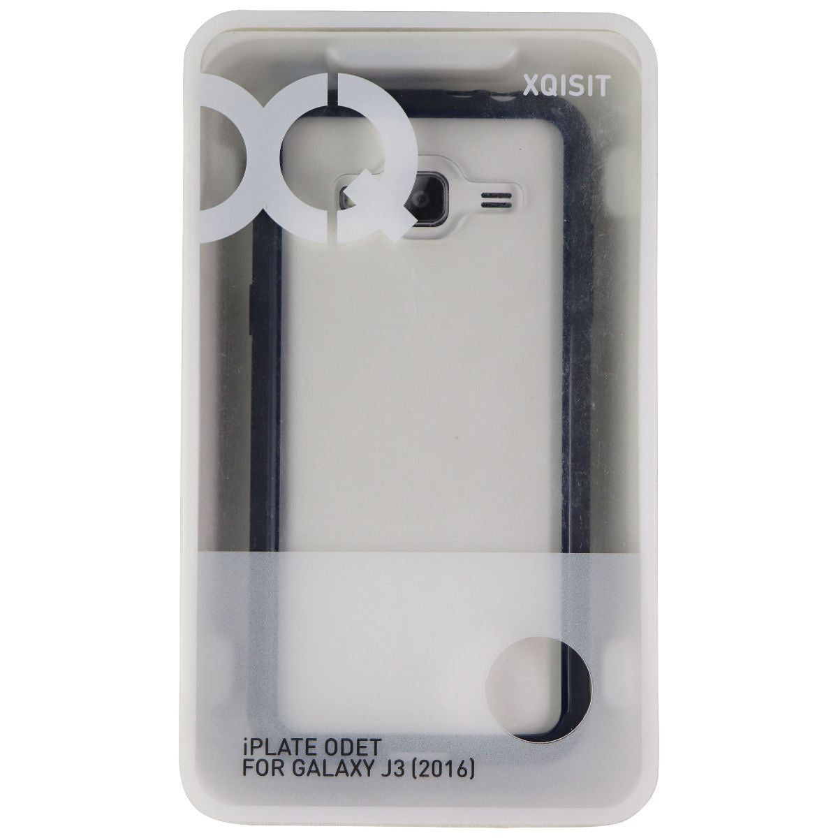 Xqisit iPlate Odet Series Hard Case for Samsung Galaxy J3 (2016) - Clear/Navy Cell Phone - Cases, Covers & Skins Xqisit - Simple Cell Bulk Wholesale Pricing - USA Seller