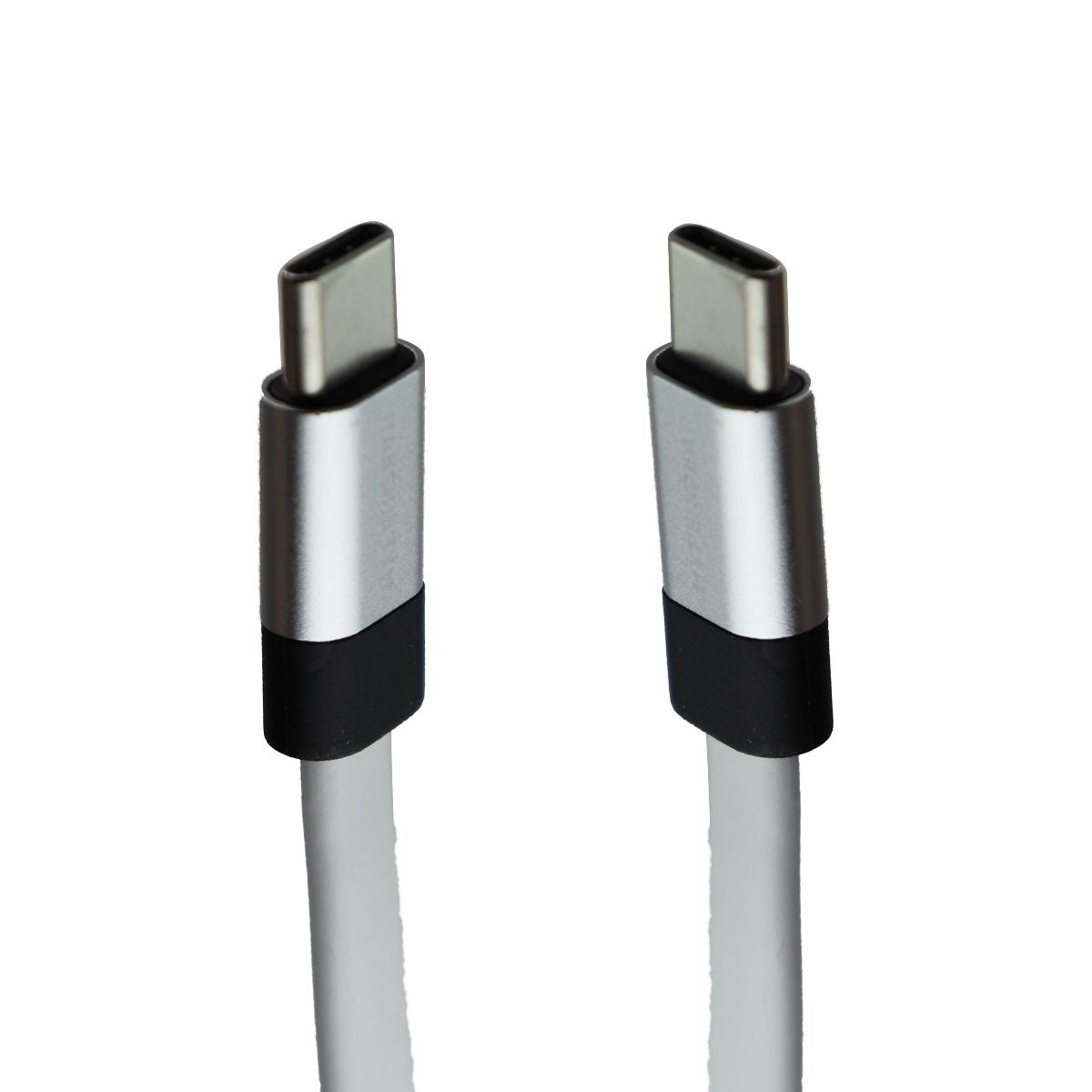 HyperGear Fast Charge USB-C to USB-C Flat Charger Cable (6ft, 60W) - White Cell Phone - Cables & Adapters HyperGear - Simple Cell Bulk Wholesale Pricing - USA Seller