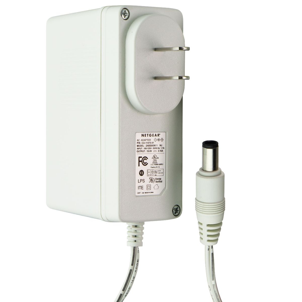 NetGear (19V/3.16A) AC Adapter Wall Charger (2ABS060K 1) Multipurpose Batteries & Power - Multipurpose AC to DC Adapters Netgear - Simple Cell Bulk Wholesale Pricing - USA Seller