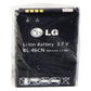 LG Rechargeable OEM (3.7V) 900mAh Li-Ion Battery (BL-46CN) Cell Phone - Batteries LG    - Simple Cell Bulk Wholesale Pricing - USA Seller