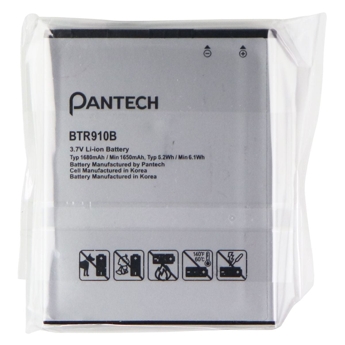 OEM Pantech BTR910B 1680 mAh Replacement Battery for Pantech Marauder Cell Phone - Batteries Pantech - Simple Cell Bulk Wholesale Pricing - USA Seller
