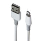 360 Electrical Infuse 3 FT Lightning to USB-A Charging Cable - White Cell Phone - Cables & Adapters 360 Electrical - Simple Cell Bulk Wholesale Pricing - USA Seller