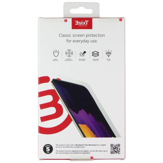 3SIXT PrismShield Film Screen Protector for Samsung Galaxy S22 - 2 Pack Cell Phone - Screen Protectors 3SIXT - Simple Cell Bulk Wholesale Pricing - USA Seller