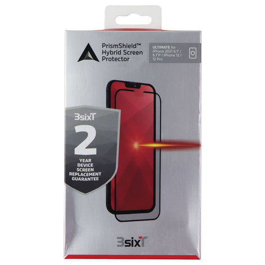 3SIXT PrismShield Hybrid Screen Protector for iPhone 13/13 Pro/12 Pro (Ultimate) Cell Phone - Screen Protectors 3SIXT - Simple Cell Bulk Wholesale Pricing - USA Seller