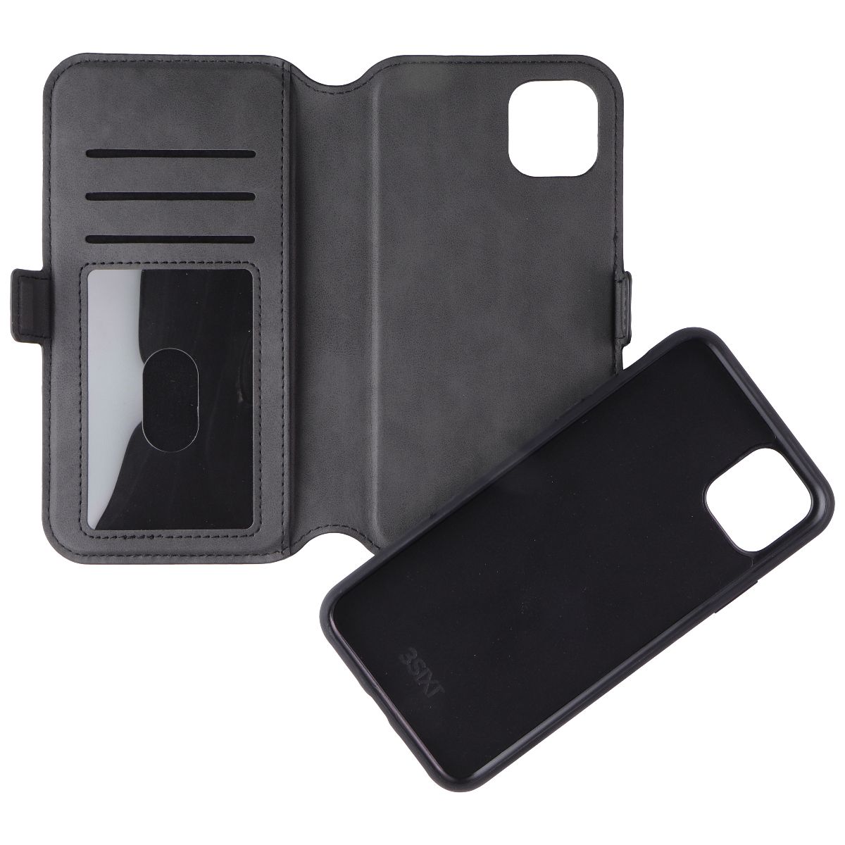 3SIXT NeoWallet Series Folio Case for Apple iPhone 11 Pro Max - Black