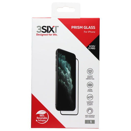 3SIXT Prism Glass Screen Protector for Apple iPhone X / XS / 11 Pro