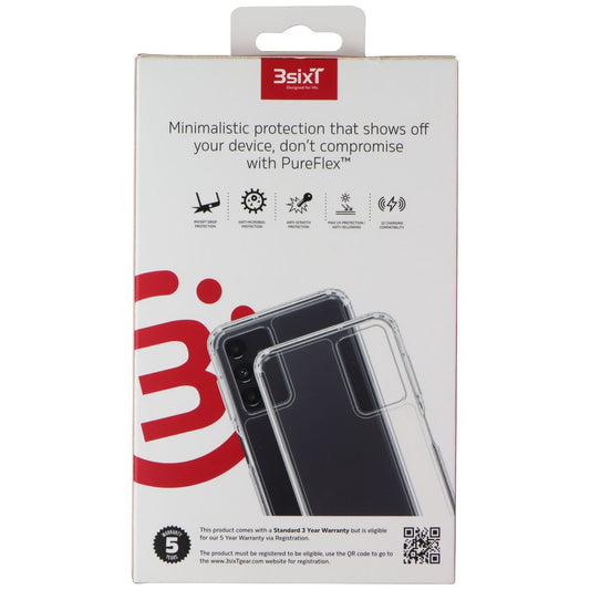 3SIXT PureFlex Case for Samsung Galaxy A23 4G - Clear Cell Phone - Cases, Covers & Skins 3SIXT - Simple Cell Bulk Wholesale Pricing - USA Seller