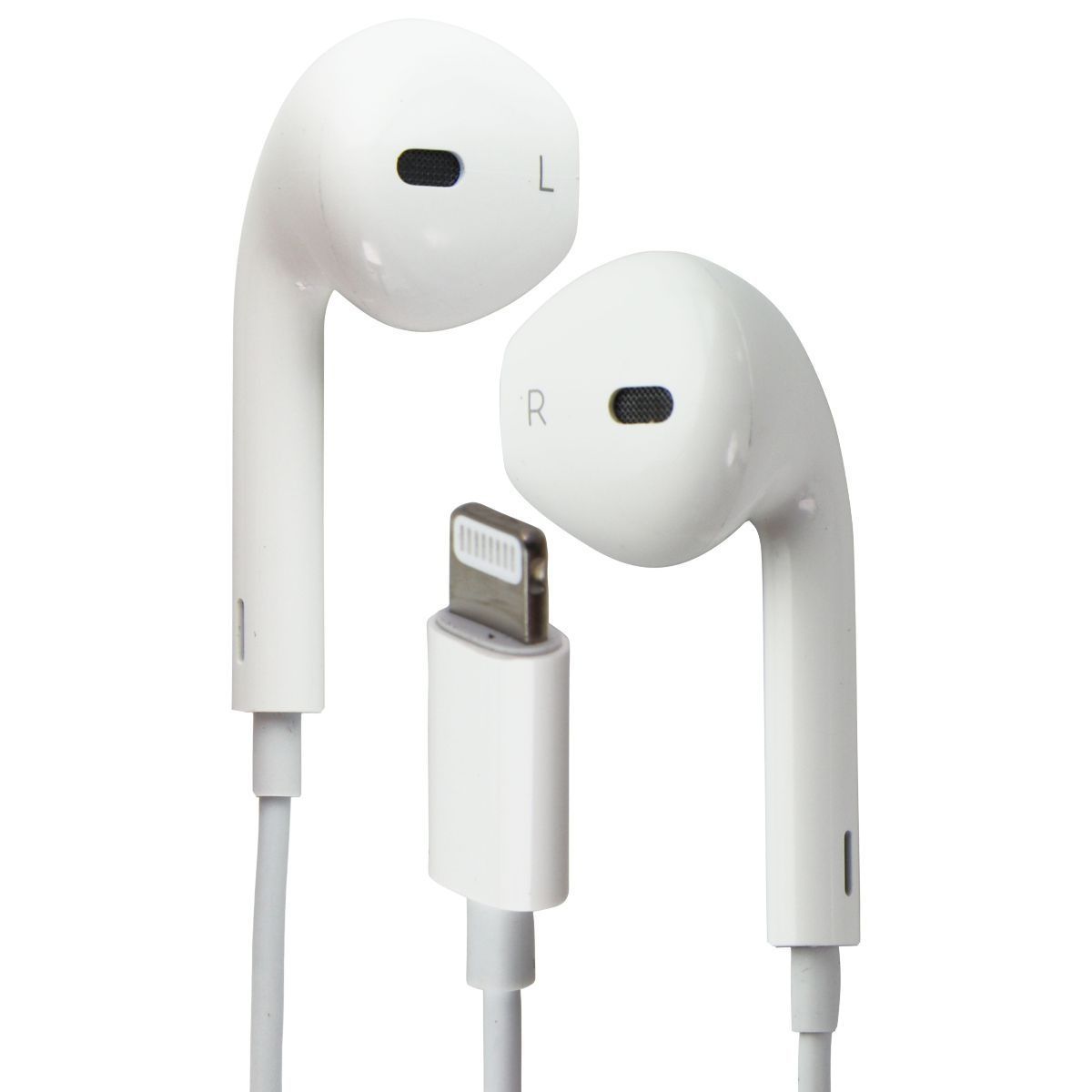 Apple EarPods with Lightning 8-Pin Connector with Microphone - White (MMTN2AM/A) Portable Audio - Headphones Apple - Simple Cell Bulk Wholesale Pricing - USA Seller