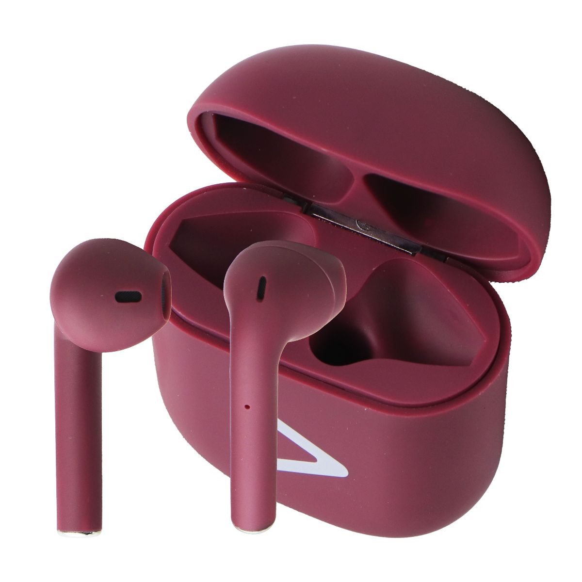 Acoustix AudioBuds+ True Wireless Bluetooth Earbuds with Charge Case - Burgundy Portable Audio - Headphones Acoustix - Simple Cell Bulk Wholesale Pricing - USA Seller
