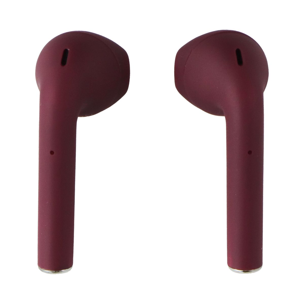 Acoustix AudioBuds+ True Wireless Bluetooth Earbuds with Charge Case - Burgundy Portable Audio - Headphones Acoustix - Simple Cell Bulk Wholesale Pricing - USA Seller