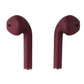 Acoustix AudioBuds+ True Wireless Bluetooth Earbuds with Charge Case - Burgundy Portable Audio - Headphones Acoustix - Simple Cell Bulk Wholesale Pricing - USA Seller
