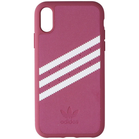 Adidas 3-Stripes Snap Case for Apple iPhone XR - Pink / White Cell Phone - Cases, Covers & Skins Adidas    - Simple Cell Bulk Wholesale Pricing - USA Seller