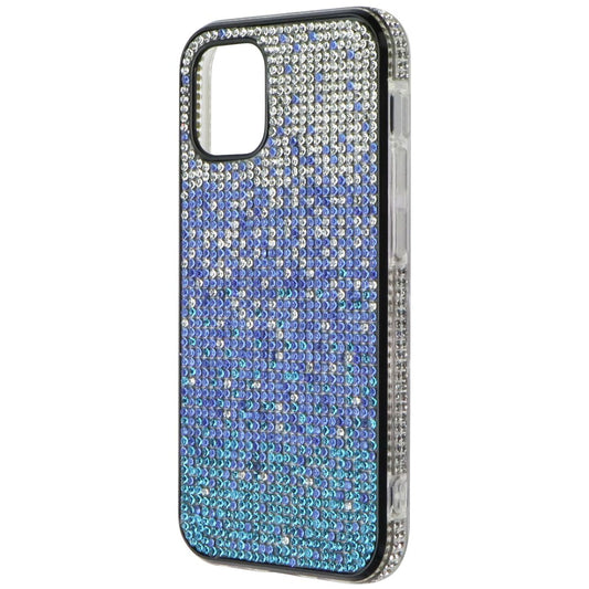 Airium Premium Case for Apple iPhone 12 Mini - Clear/Blue/Green Crystals Cell Phone - Cases, Covers & Skins Airium - Simple Cell Bulk Wholesale Pricing - USA Seller