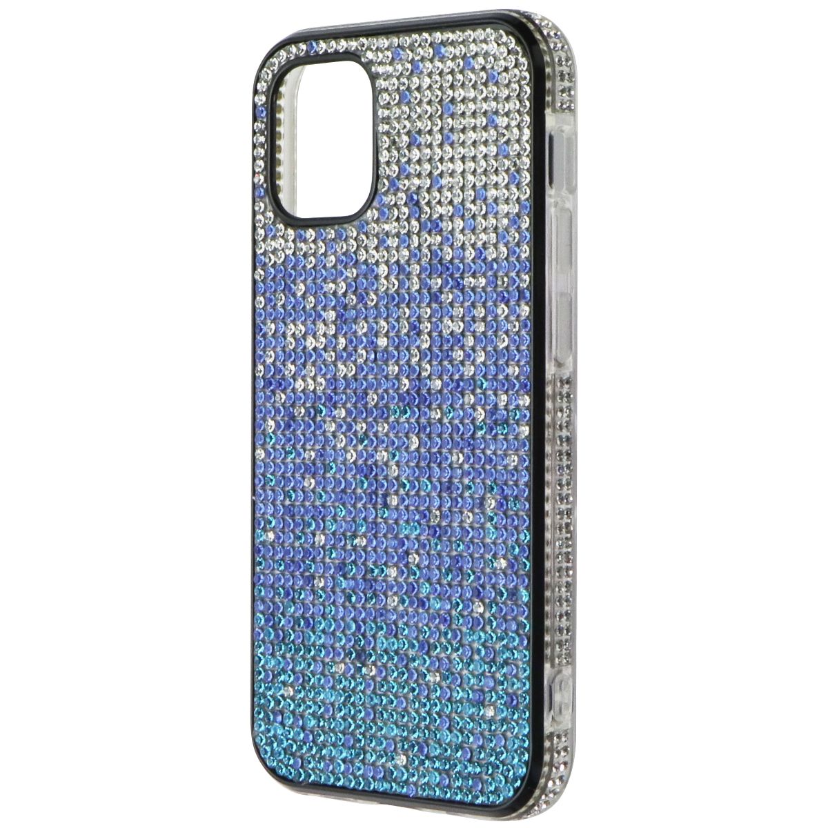 Airium Premium Case for Apple iPhone 12 Mini - Clear/Blue/Green Crystals Cell Phone - Cases, Covers & Skins Airium - Simple Cell Bulk Wholesale Pricing - USA Seller
