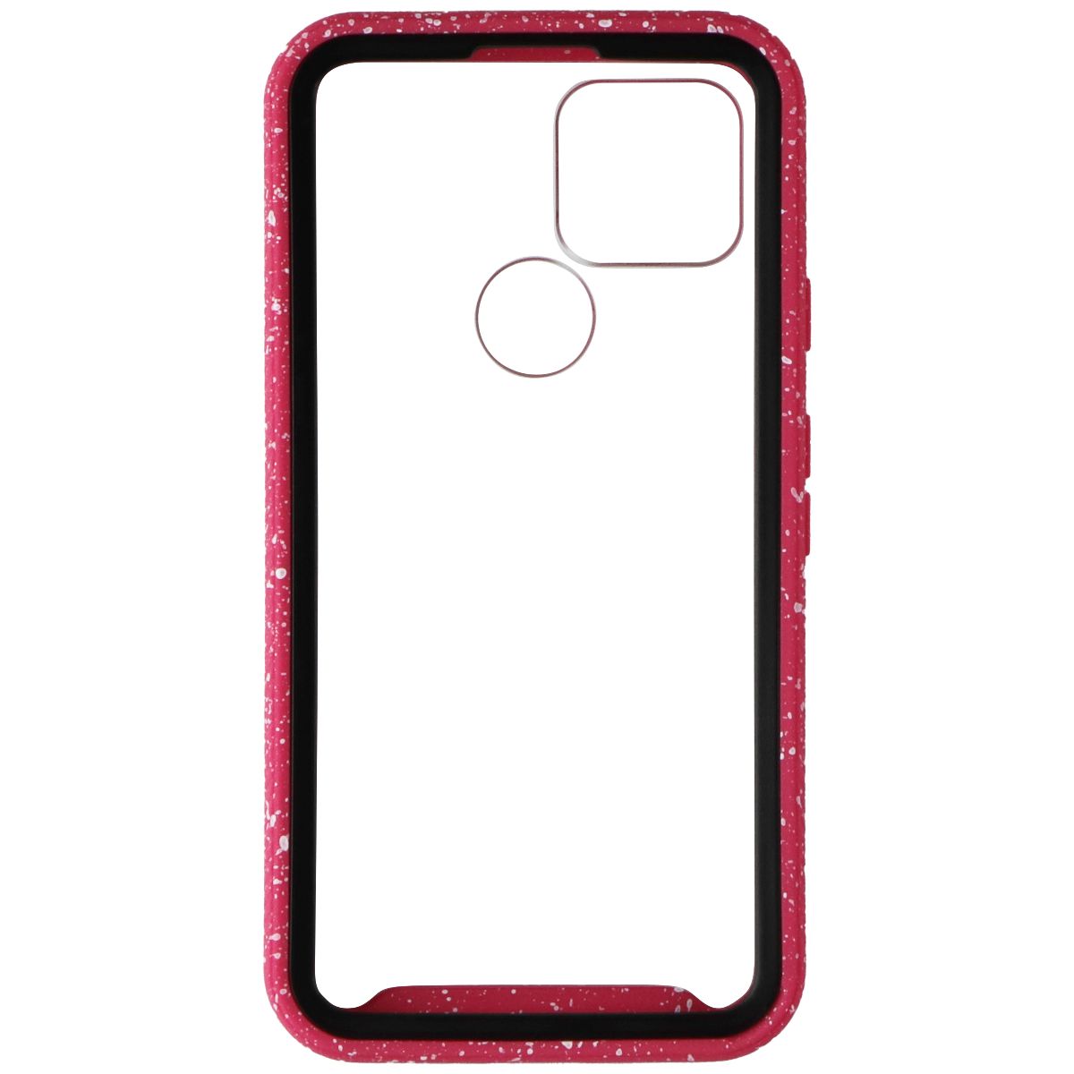 Airium Full-Body Rugged Clear Bumper Case for Google Pixel 5 - Pink/White/Clear Cell Phone - Cases, Covers & Skins Airium - Simple Cell Bulk Wholesale Pricing - USA Seller