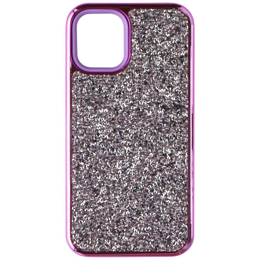 Airium Premium Case for Apple iPhone 12 Mini - Pink with Clear Crystals Cell Phone - Cases, Covers & Skins Airium - Simple Cell Bulk Wholesale Pricing - USA Seller