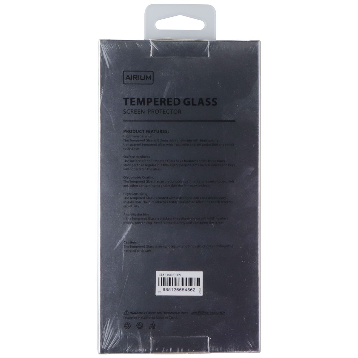 AIRIUM 9H Tempered Glass Screen Protector for LG K31/Aristo 5/Fortune 3 - 10PK Cell Phone - Screen Protectors Airium - Simple Cell Bulk Wholesale Pricing - USA Seller